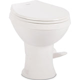 Dometic 9610008275 400 Gravity Flush Toilet, White, Standard Height