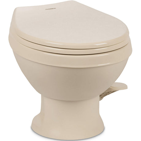 Dometic 9610008279 401 Gravity Flush Toilet, Bone, Standard Height