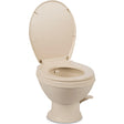 Dometic 9610008279 401 Gravity Flush Toilet, Bone, Standard Height