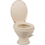 Dometic 9610008279 401 Gravity Flush Toilet, Bone, Standard Height