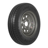 Loadstar Tires 31218HD 12" Bias and St Radial Tire and Wheel Assemblies - 5 on 4-1/2, Galvanized, 1520 lbs., 10 Ply's, ST145/R-12 KR25 Radial, Modular w/ Offset