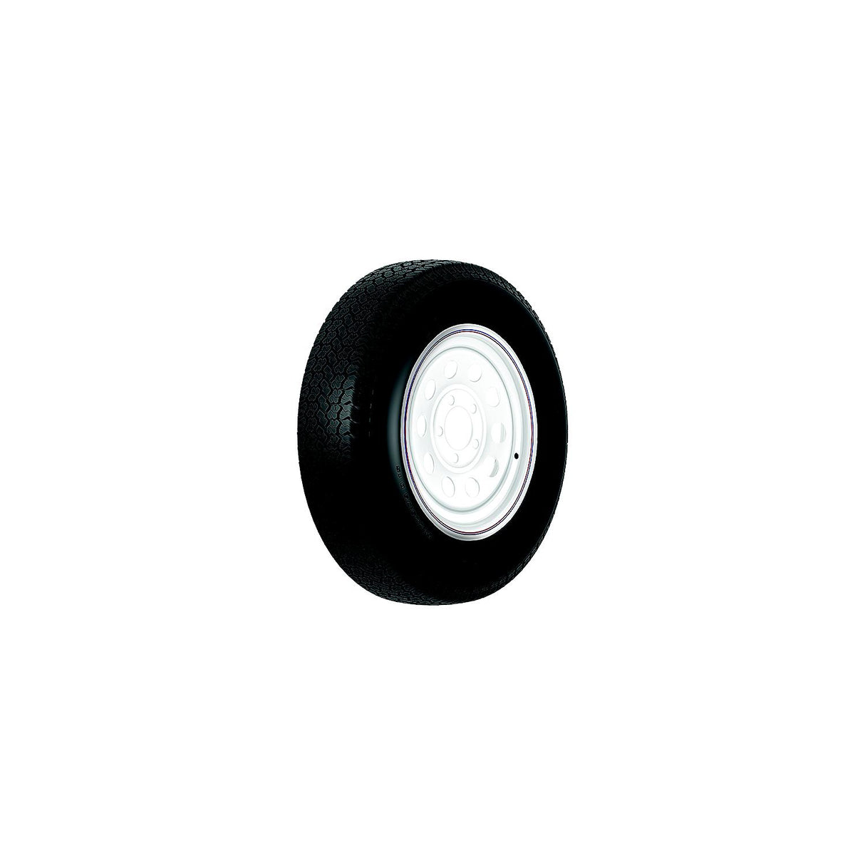 Loadstar Bias Tire and Wheel (Rim) Assembly ST175/80D-13 5 Hole B Ply