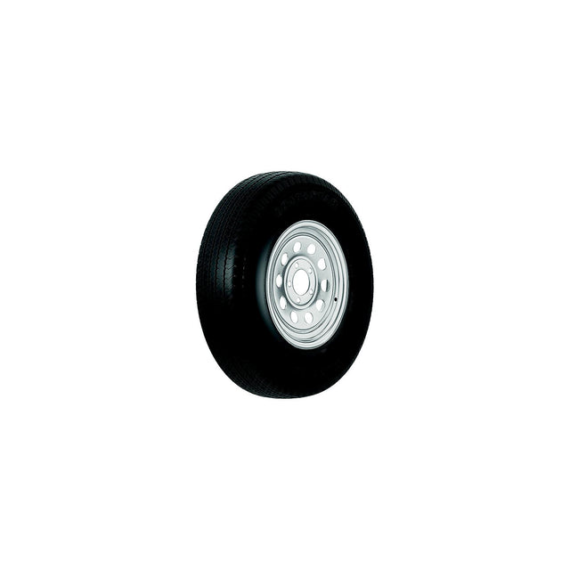 13" ST Radial Tire & Wheel Assembly, ST185/80R13 C/5-Hole Modular Silver