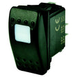 BEP 1001801 Weather Resistant Contura Rocker Switch, Off-On, SPST, 1/4" Blade Terminals, Illuminated Amber