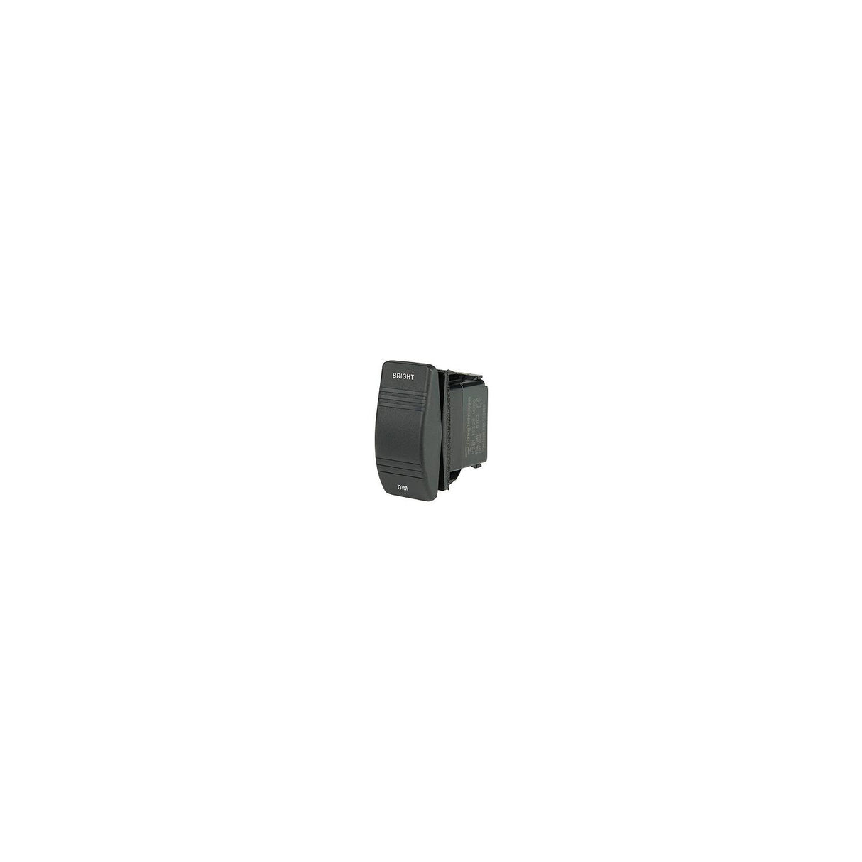 BEP 1001806 Weather Resistant Contura Dimmer Rocker Switch, (On)-Off–(On), SPDT, 1/4" Blade Terminals
