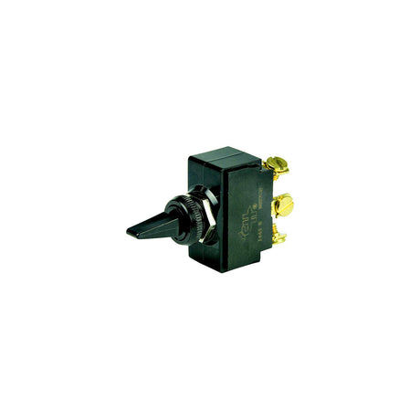 BEP 1001902 Plastic Handle Toggle Switch, Off-On, SPST, #6–32 Screw Terminals