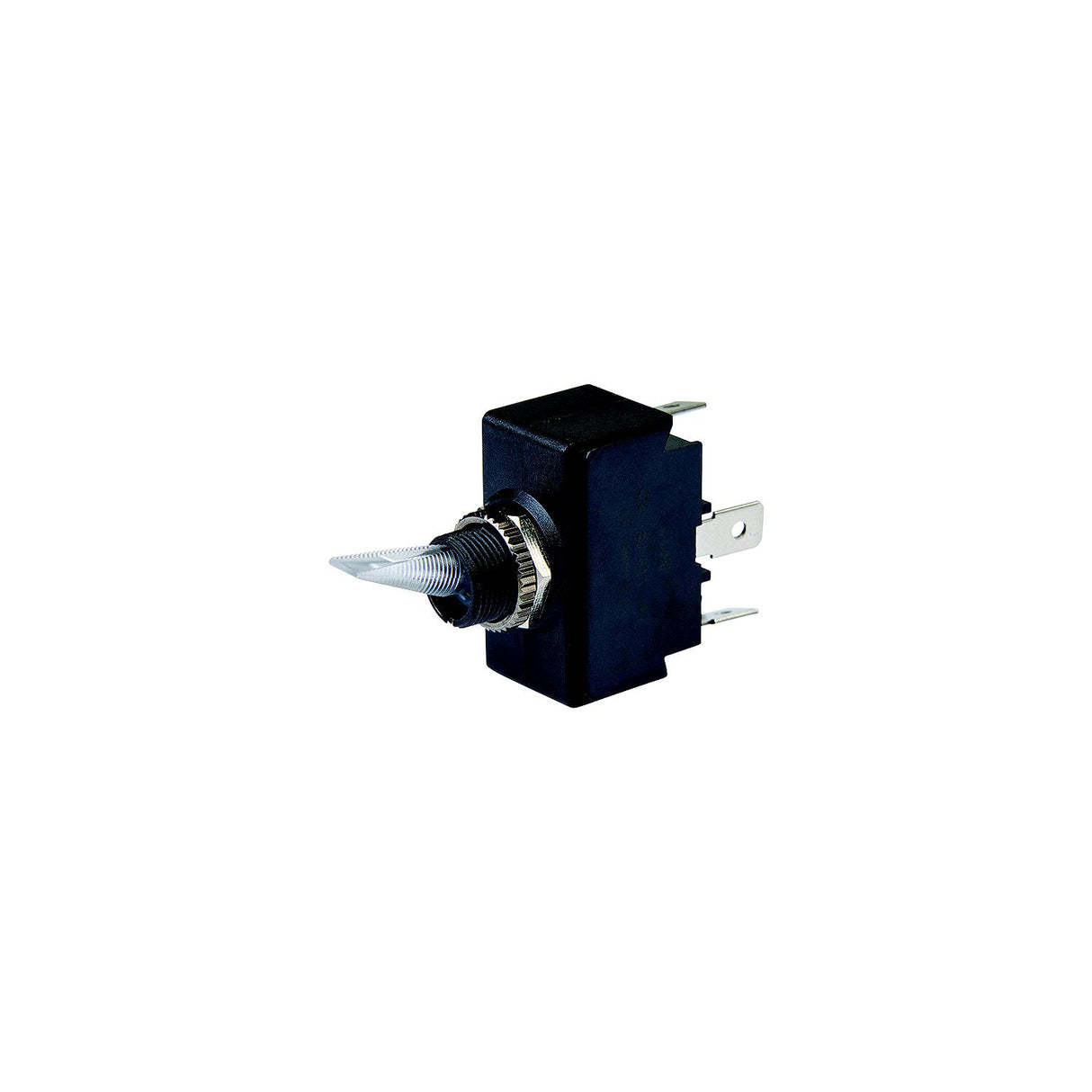 BEP 1001908 Illuminated Toggle Switch, Off-On, SPST, #6–32 Screw Terminals, Illuminated Red