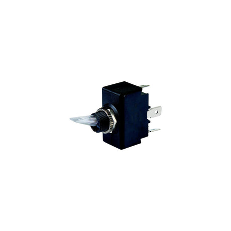BEP 1001908 Illuminated Toggle Switch, Off-On, SPST, #6–32 Screw Terminals, Illuminated Red