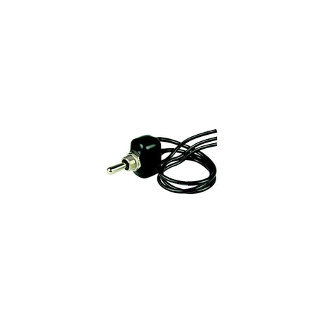 BEP 1002005 Sealed Dipped Toggle Switch, (On)–Off–(On), SPDT, 8" Wire Leads
