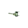 BEP 1002013 Chrome Plated Toggle Switch, Off-On, SPST, 1/4" Blade Terminals