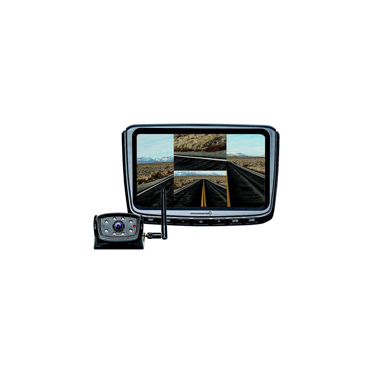 BrandMotion AHDS7810V2 Wireless HD Observation System With 7″ DVR Monitor