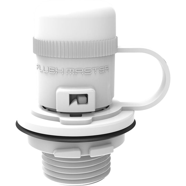 Flushmaster SMFMQCMW Flush Port Quick Connect, White, Quick Connect Mercury, Mercury Outboards
