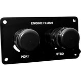 Flushmaster  SMQCR2BH12 Flush Port Reroute, 1/2", Black, Horizontal