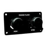 Flushmaster SMQCR2BH38 Flush Port Reroute, 3/8", Black, Horizontal
