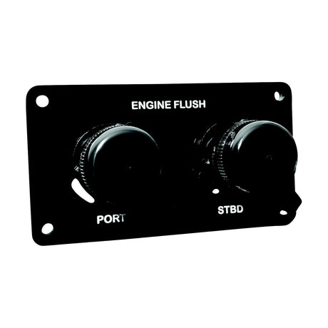 Flushmaster SMQCR2BH38 Flush Port Reroute, 3/8", Black, Horizontal