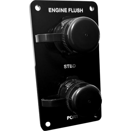 Flushmaster SMQCR2BV12 Flush Port Reroute, 1/2", Black, Vertical
