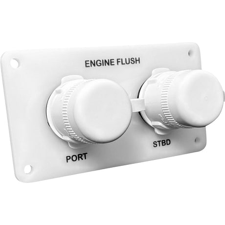 Flushmaster SMQCR2WH38 Flush Port Reroute, 3/8" , White, Horizontal