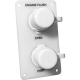 Flushmaster SMQCR2WV12  Flush Port Reroute, 1/2", White, Vertical