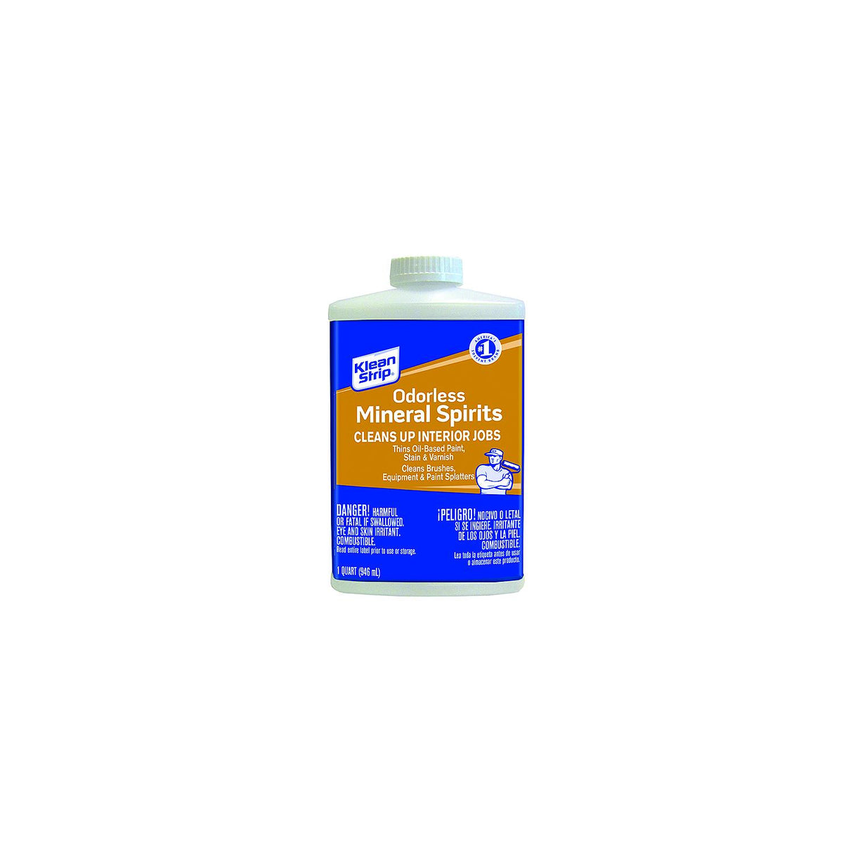Klean Strip QKEP945 Odorless Mineral Spirits, Qt