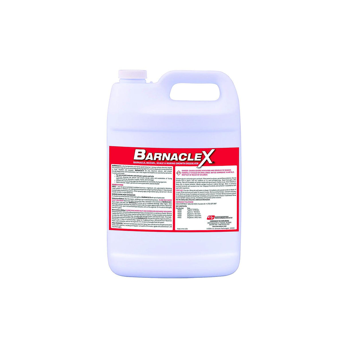 Corrosion Technologies 49004 BarnacleX, 1 Gal