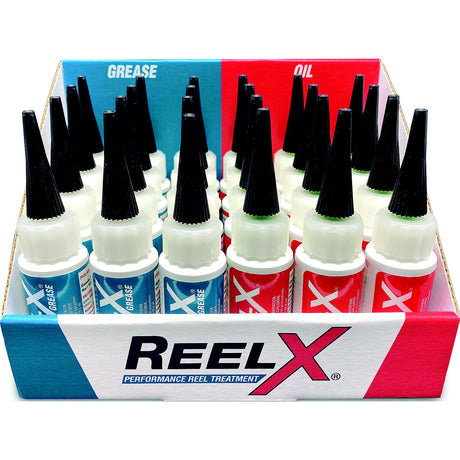 Corrosion Technologies 77012 ReelX & ReelX Grease Combo Pack 24-count box, 12 ReelX bottles, 12 ReelX Grease bottles, 1 oz.
