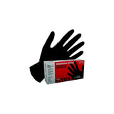 Raven Safety, 66544, Nitrile 5mil Blk GLOVE XL 100/bx, Nitrile, 4.5 mil, 9.5", Exam, Black, 9.5 x 4.75 x 2.25