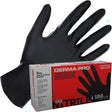 Raven Safety, 66543, Nitrile 5mil Blk GLOVE L 100/bx, Nitrile, 4.5 mil, 9.5", Exam, Black, 9.5 x 4.75 x 2.25
