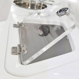 Seachoice Center-Barrell Friction Hinge, 316 Stainless Steel, 1-1/2 in. X 1-9/16 in., 1 Pair
