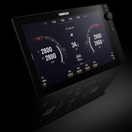 Simrad 000-16276-001 NSS 4 Chartplotter, No Built-in Sonar, 12"