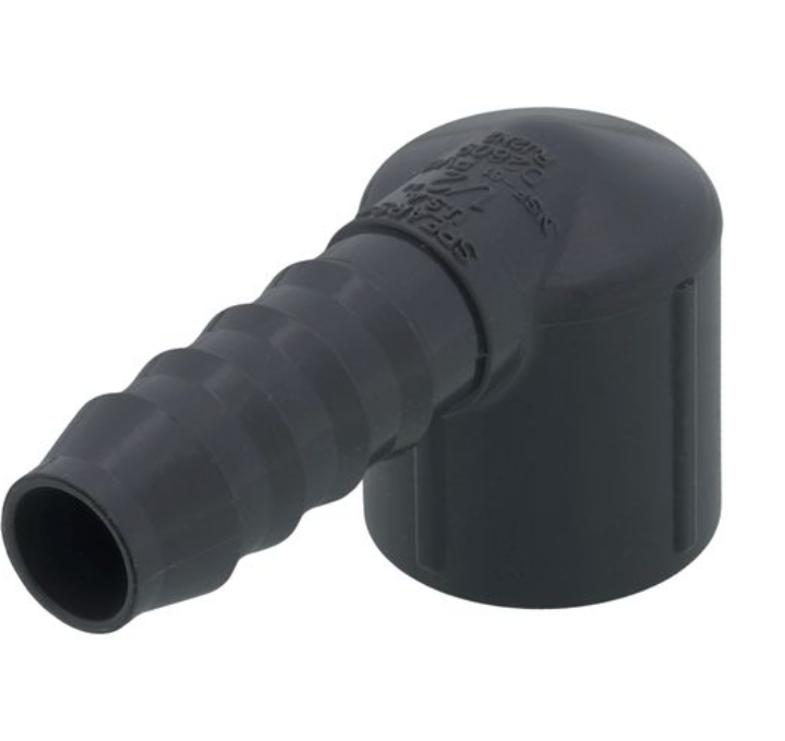 1407005 PVC 90° Elbow, 1/2"