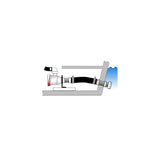 Attwood Aerator Remote Mounting Bracket 3/4"
