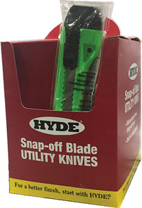 Hyde Tools 49697 Snap Knife Dspy Box 18mm 25pcc - LMC Shop