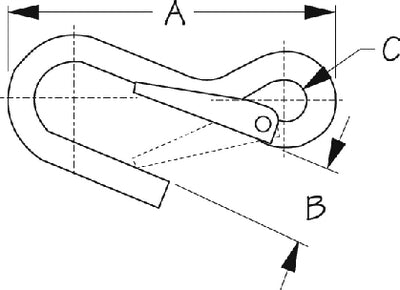Sea-Dog Line 155630-1 Galvanized Mild Steel Spring H - LMC Shop