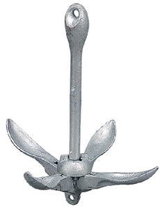 Sea-Dog Line 318003 Galvanized Folding Anchor 3lbs - LMC Shop