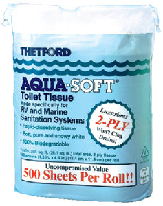 Thetford 3300 Aqua-Soft Tissue 2 Ply 4/pk - LMC Shop