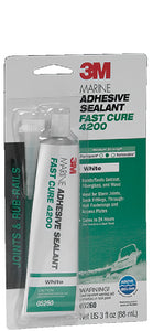 3M Marine 5260 4200 Fast Cure White - 3 Oz. - LMC Shop