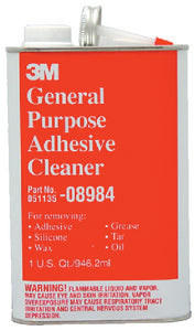 3M Marine 8984 Adhesive Cleaner - Qt - LMC Shop